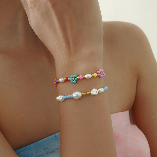 Women's Hand Made Boho Beach Bracelet Set